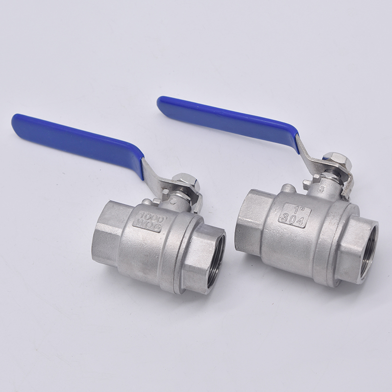 两片式不锈钢球阀搭配快
