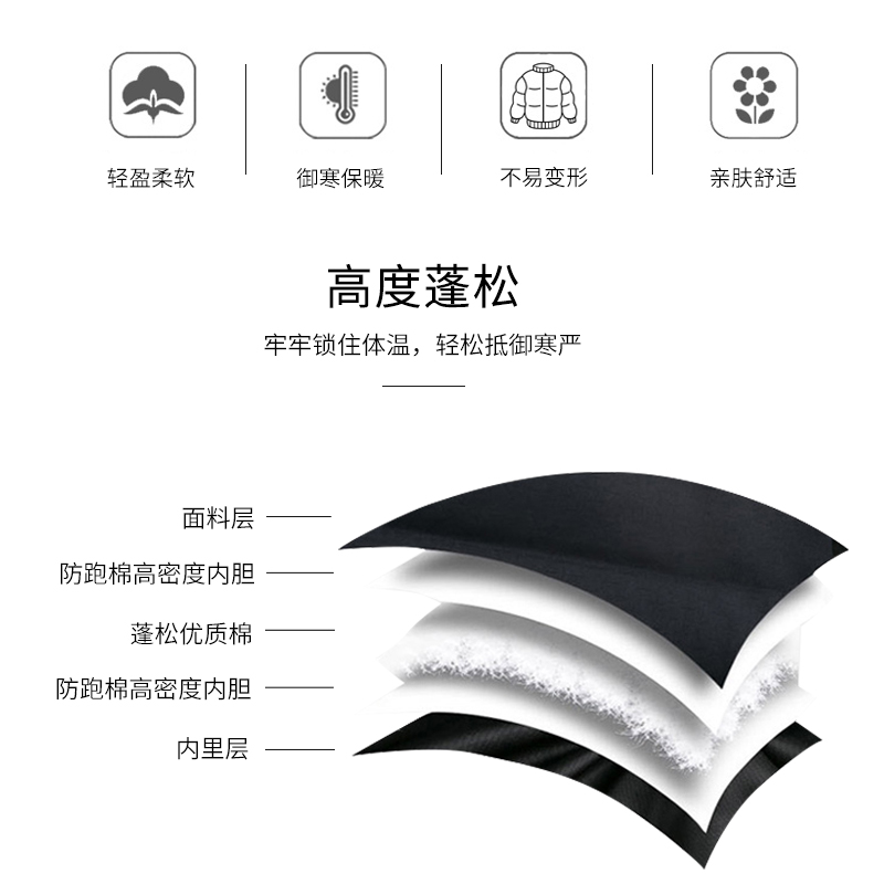 保安服男冬季多功能外套