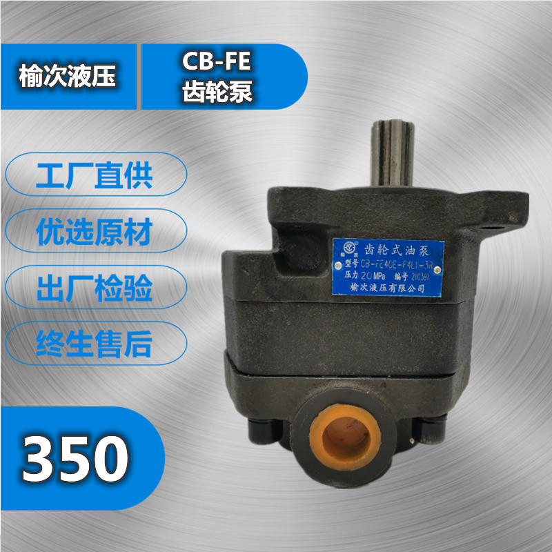 榆次液压 CB-FE10E/16E/20E/25E/31.5E/40E/50E/63E-F1L1齿轮泵