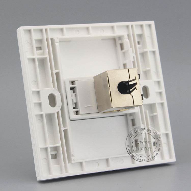 型一位屏蔽六类网络面板