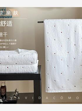 新疆棉超柔软酒店纯棉加厚加大吸水浴巾 soft cotton bath towel