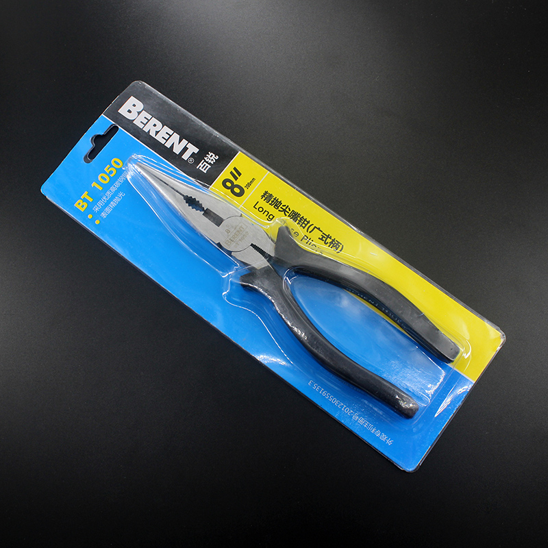 百锐精抛尖嘴钳寸子电工