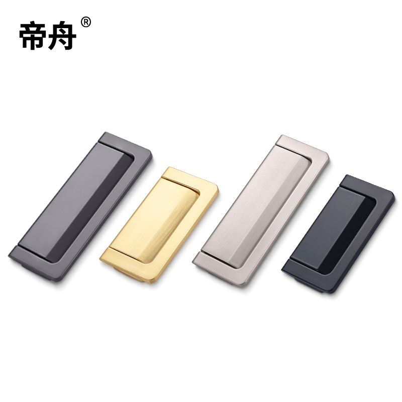 榻米衣柜内抽屉暗拉手隐