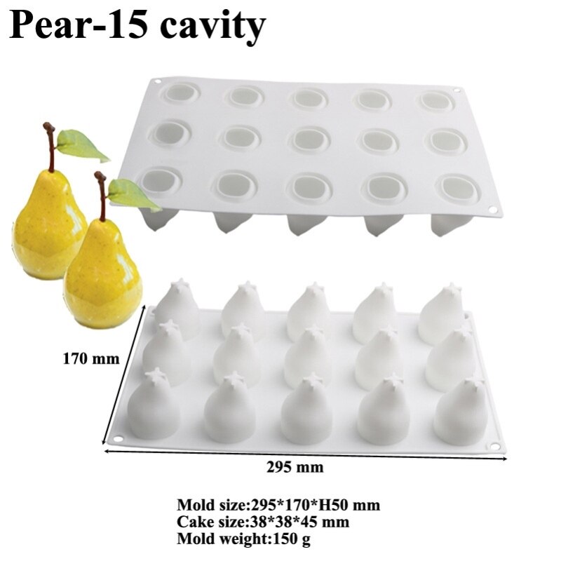 雪梨冻模具食品级DIY手工