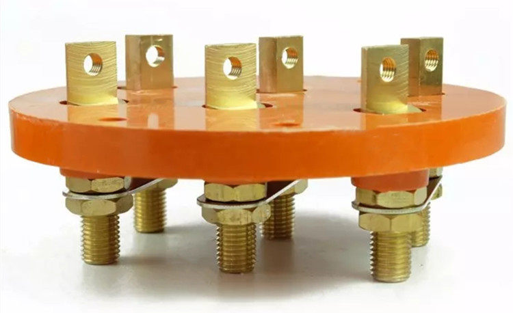 y2-355全圆电机接线柱加厚纯铜件接线柱接线端子 160kw马达接线柱