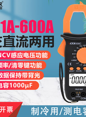 胜利仪器交直流钳形表电