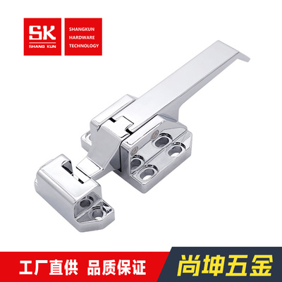 工业门锁锌合金把手执隔