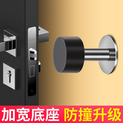 门顶防撞门挡器大门碰撞神器门阻入户进户免打孔门后门吸新款门碰