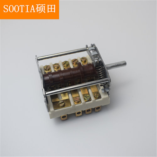 SOOTIA船用电灶具档位开关陶瓷波段开关切换开关瓷底档位旋转开关