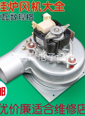 35W48W56W壁挂炉通用风机壁挂炉采暖炉专用风机壁挂风机排烟电机