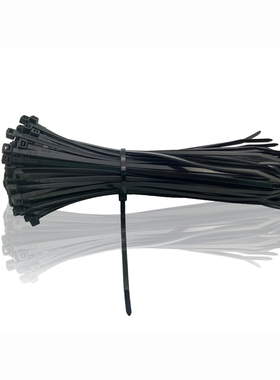 国标黑色10*550MM 100条 宽9MM 强力扎带 自锁式尼龙扎带直销