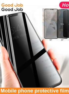 Full Antispy Protector iPhone11 Pro Max Privacy Screen Glass for IPhone 15 14 11 12 13 Pro