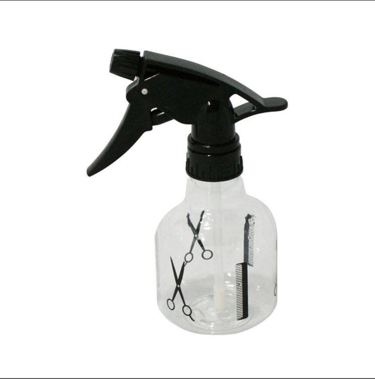 发廊专用 美发工具可调喷水壶理发透明剪刀喷瓶小喷壶浇花喷雾器