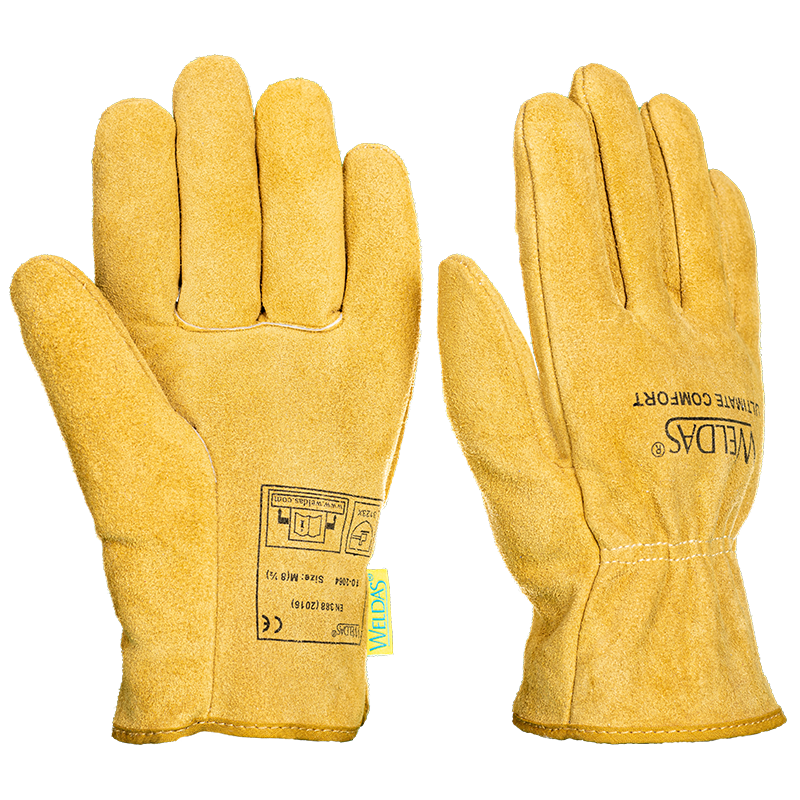 威特仕手套牛皮耐磨司机