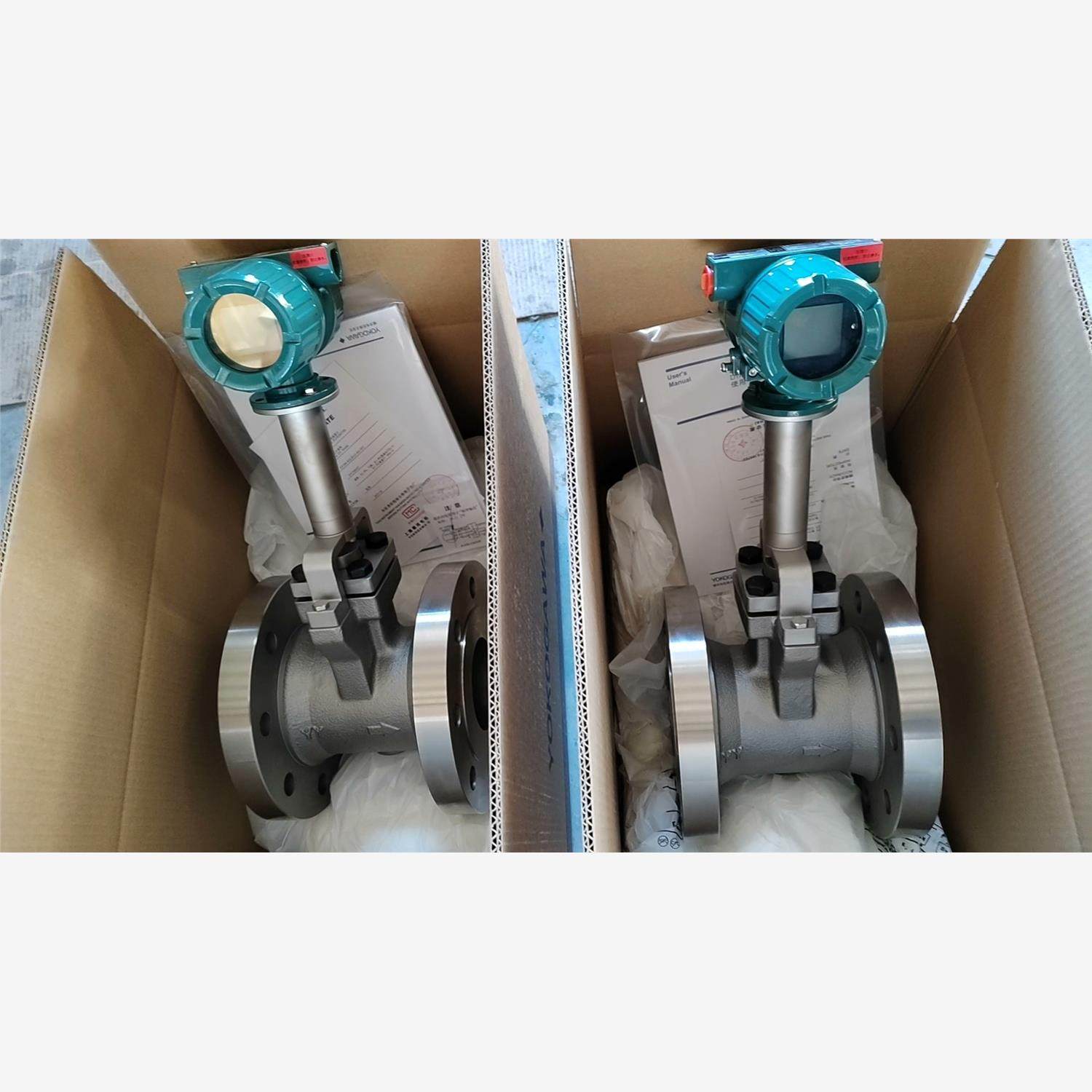 横河高温型涡街流量计，