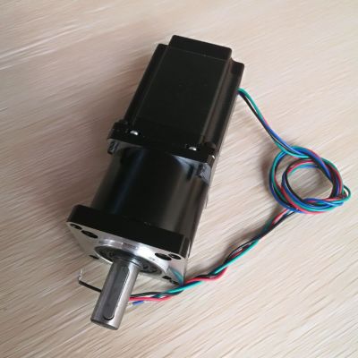 57行星减速机电机 减速比1:50 大力距 Nema23齿轮箱减速电机 57mm