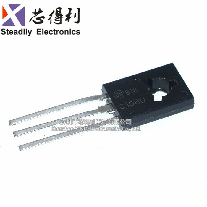 全新 C106D 2SC106D 直插TO-126 单向可控硅 三极管4A 400V