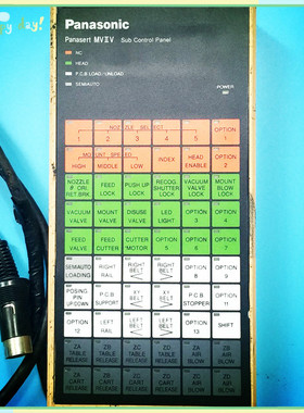 贴片机配件 MV2下贴F副操作盘 MSH MPA MSR HT副操作盘