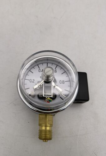 YX-60 电接点压力表小表面60MM 螺纹M14X1.5 浙江红旗压力表