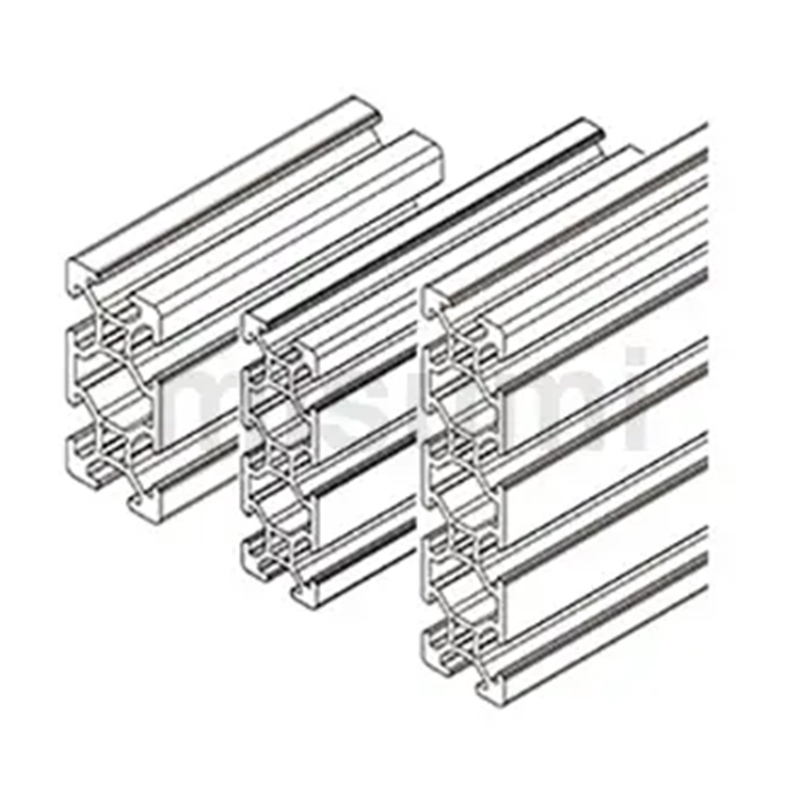 米思米 经济型 欧标20型材 槽宽6mm KLCF6-2060-6000