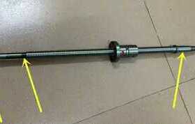 大连机床CKA6150/CKD6150大连数控机床滚珠丝杆丝杠X轴L=637