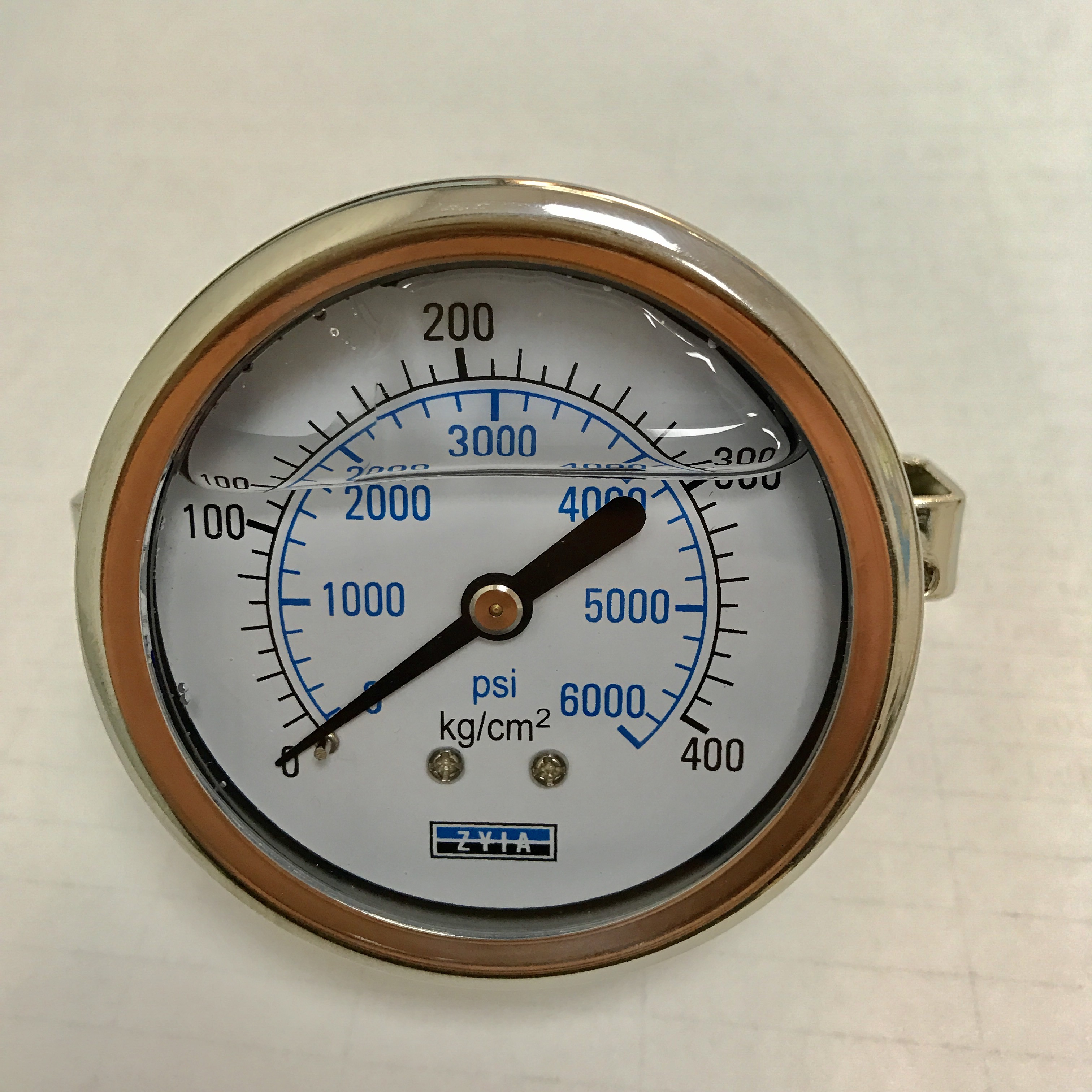 轴向带固定支架耐震压力