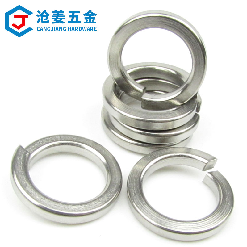 GB93不锈钢304弹簧垫片/弹簧垫不锈钢304弹垫M3--M24
