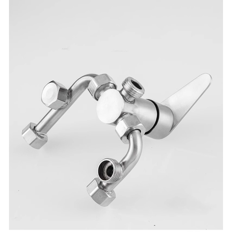 电热水器混水阀明装花洒配件配大全冷热开关u型混合阀水龙头通用