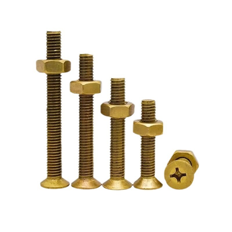 黄铜沉头十字螺丝母套装