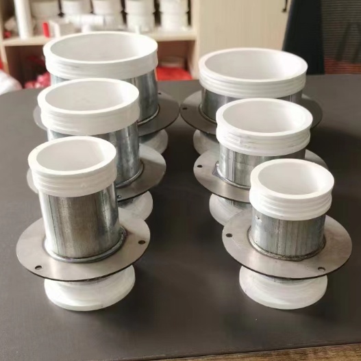 预埋钢塑套管防水筒地漏