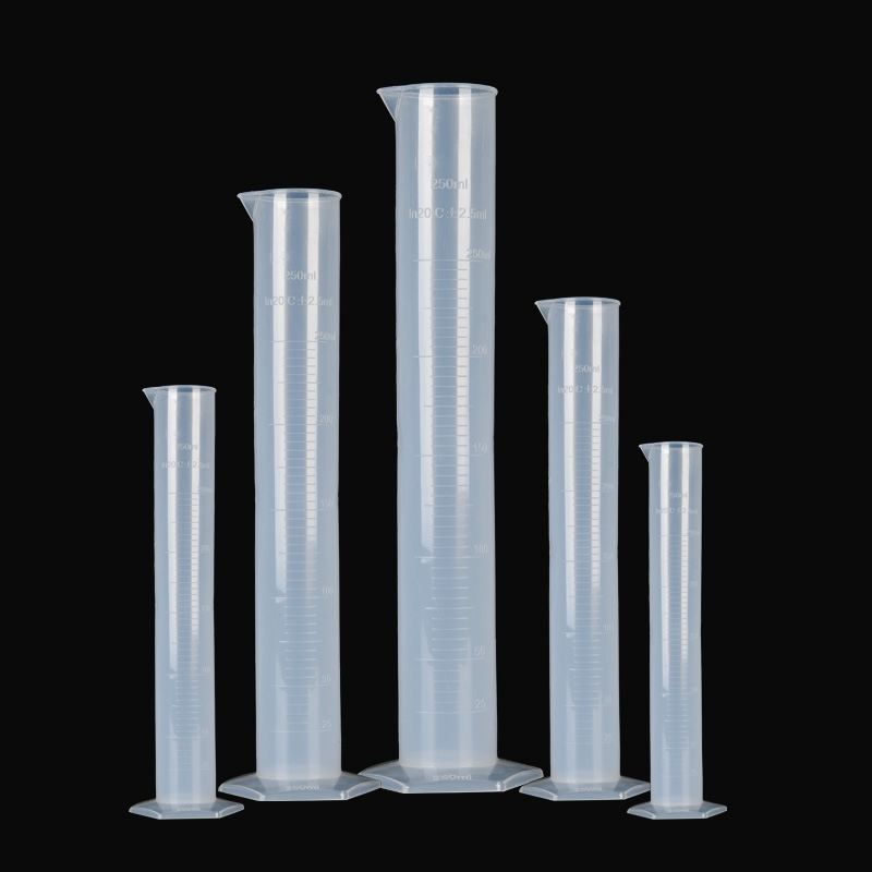 量筒带刻度玻璃塑料量筒量杯100/250/500/1000ml毫升