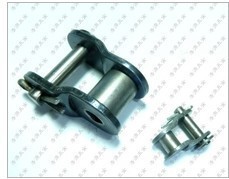 短节距滚子链接头 工业链条接头4分单排 08B-1半接头