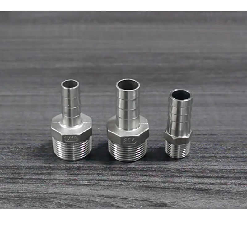 不锈钢宝塔接头六角皮管