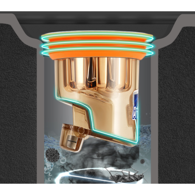 下水管道防返臭神器浴室