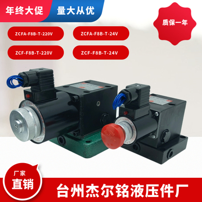 升降平台支撑阀ZCFA-F8B-T-220V ZCFA-F8B-T-24V ZCF-F8B-T-220V