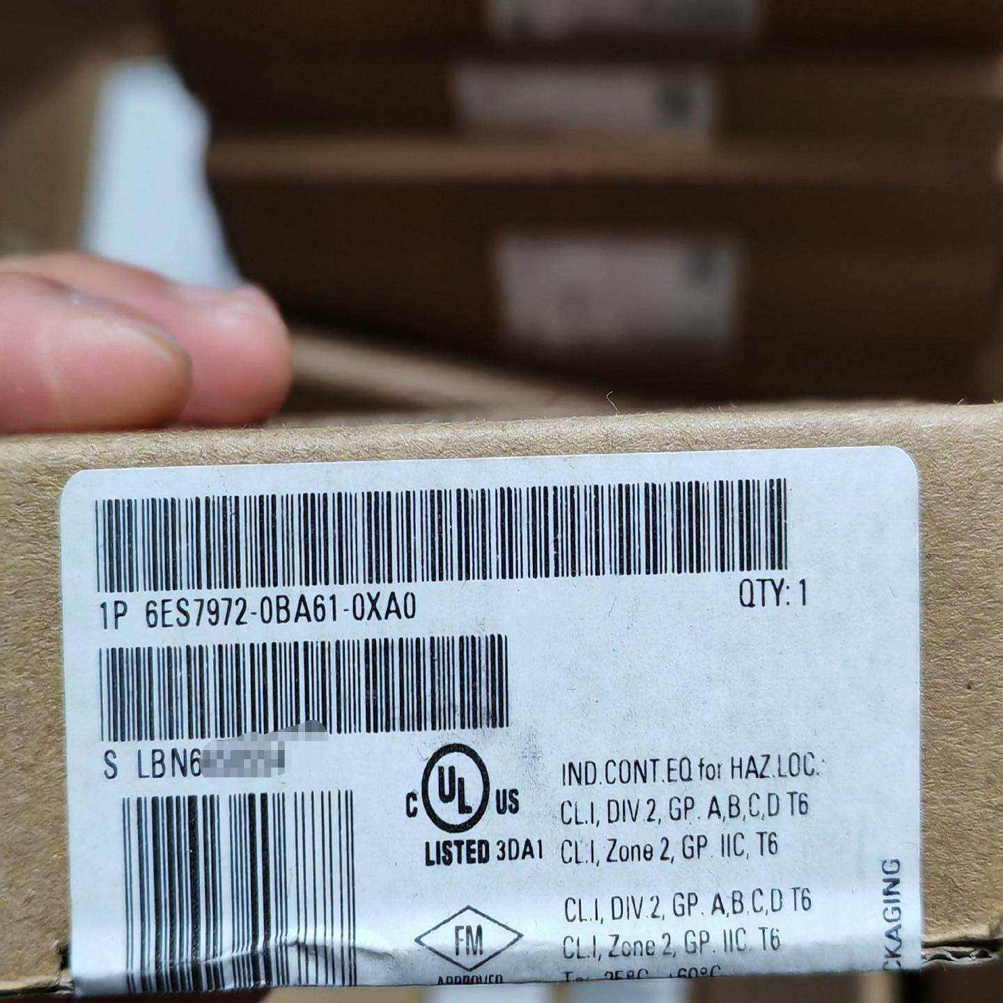 【工控数码】西门子PLC 6ES7972-0BA61-0XA0议价