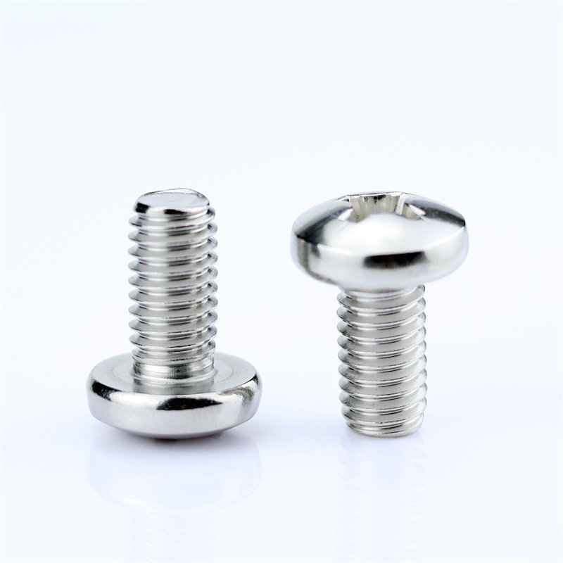 不锈钢十字小圆头螺钉盘