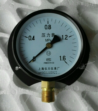 径向带后边压力表船用固