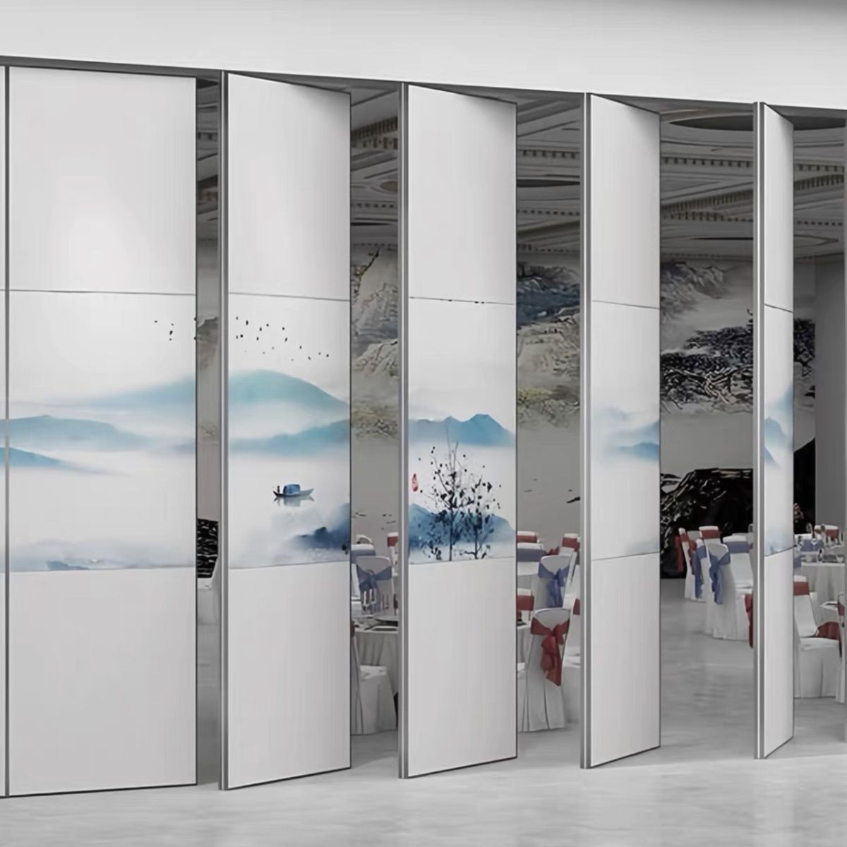 酒店活动隔断墙包厢办公