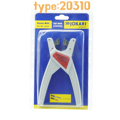 德国原装进口JOKARI电工专用多功能 传感器线剥线钳开缆刀 20310