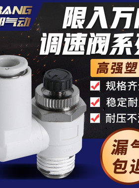 限入万向节流阀接头AS1311F-M3-03/AS2311F-02-06S/AS4311F-04