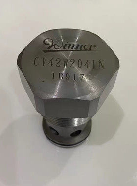 台湾WINNER液压插装式单向阀CV42W2041N LCV-20 CV-42W-20