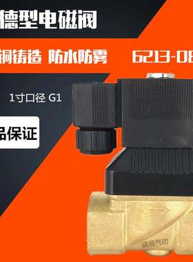 6213-08 1寸宝德电磁阀 水阀 气阀油阀 2231025 AC220V 24V SLGPC