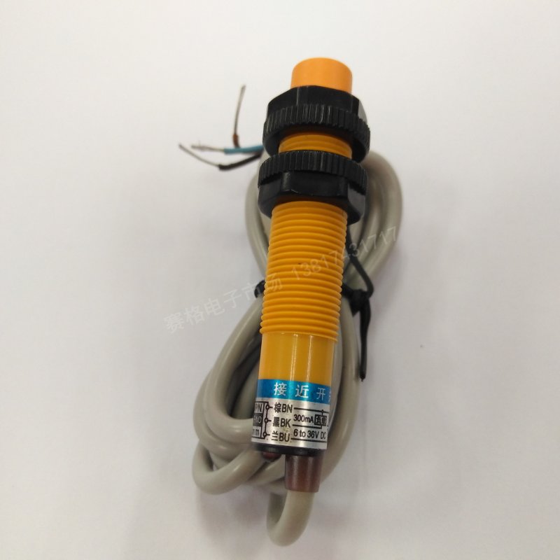 LJ12A4-4-Z/BX沪工 接近开关NPN常开塑料3线常开  LJ12A4-4