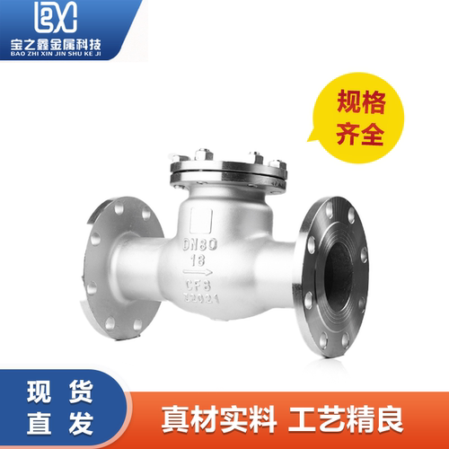 不锈钢法兰止回阀旋启式