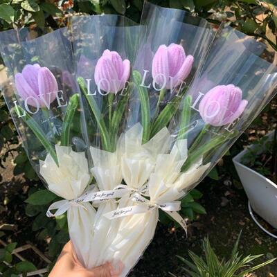 新款扭棒花束郁金香材料