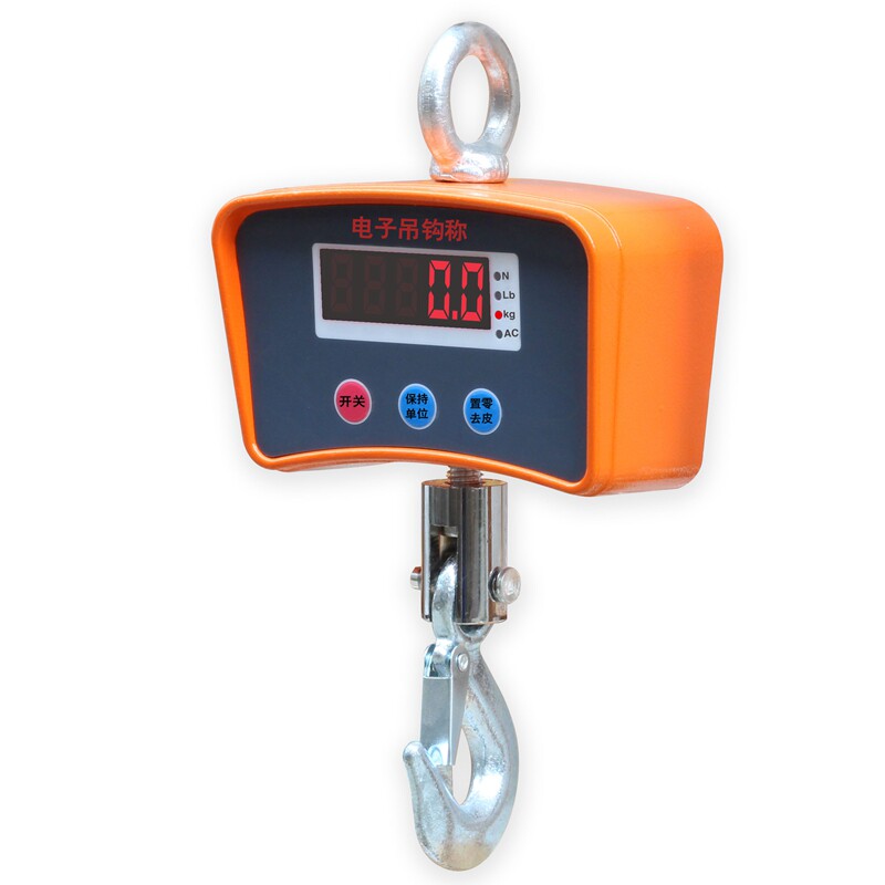 便携电子手提吊秤500kg300kg挂钩磅秤1吨工业行车吊称家商用小型