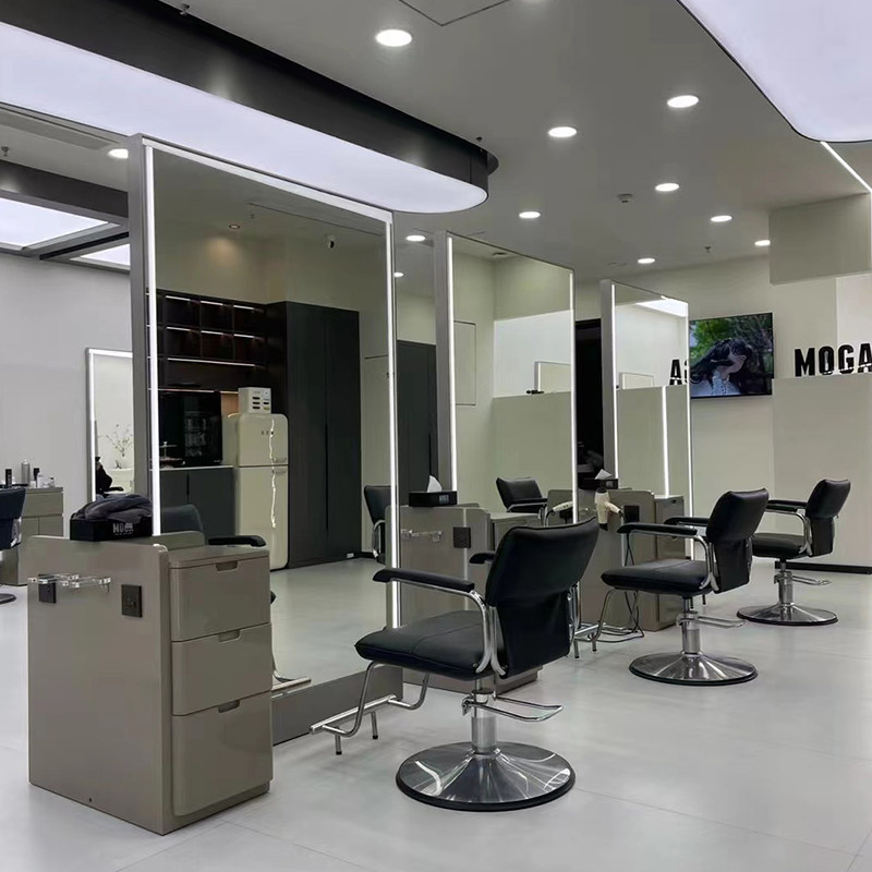 理发店镜台带灯不锈钢美发镜子发廊专用单双面落地式带柜剪发镜台,ZIPPO/瑞士军刀/眼镜,酒具,淘宝优惠券,粉丝福利购,淘宝优惠卷