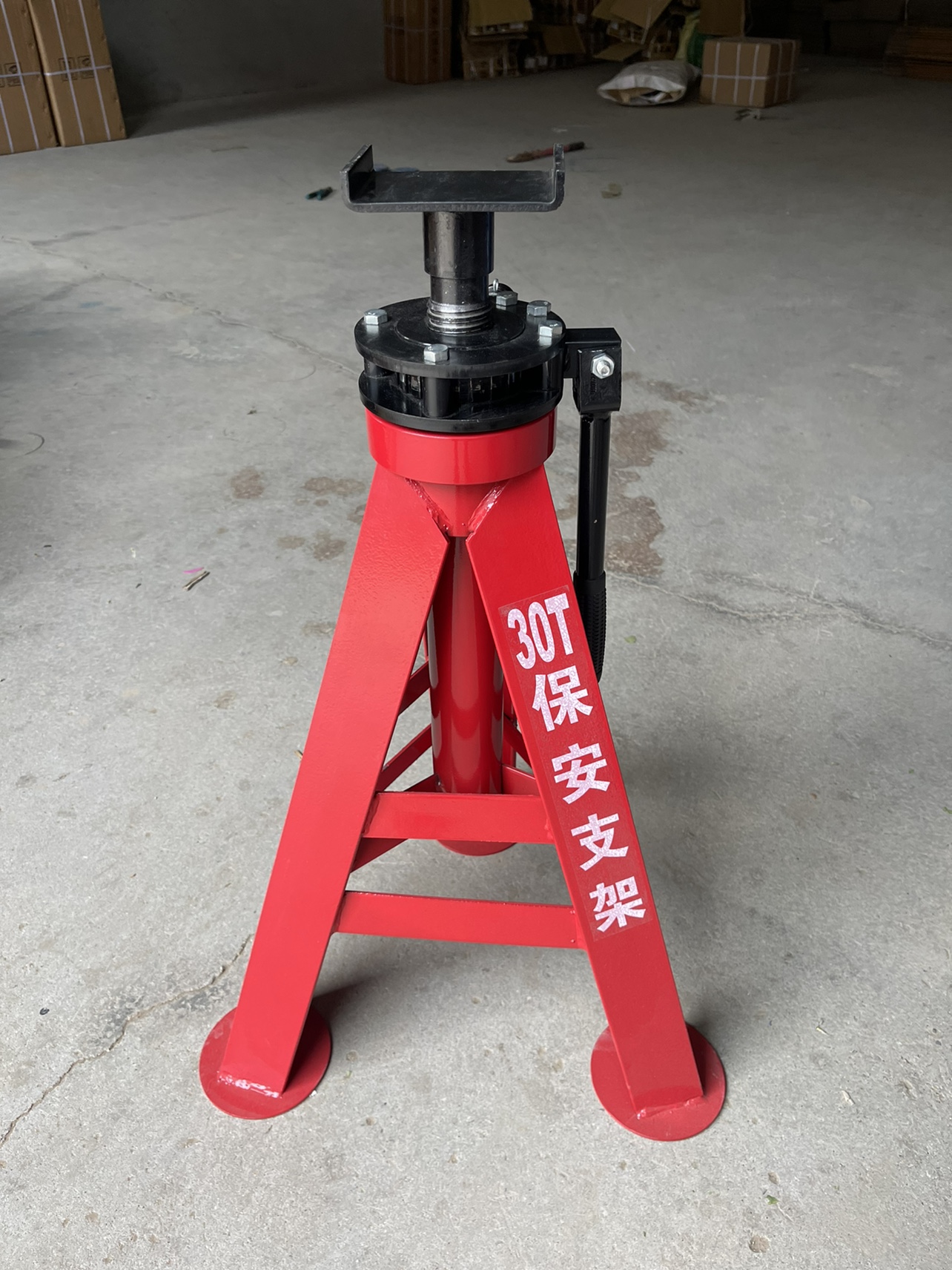 30T保安支架大车安全支架马凳支车架千斤顶重型三角支架立式支架