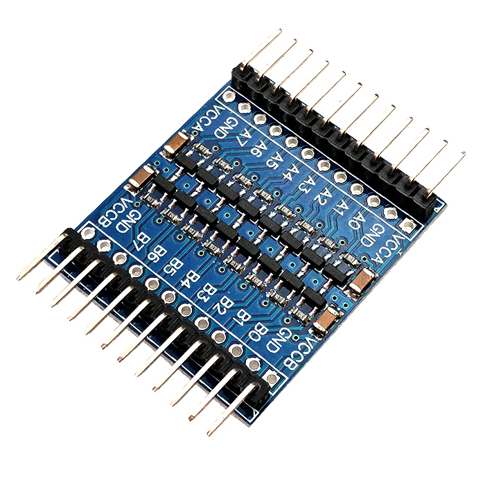 8路电平转换模块 3.3V和5V IO双向互转 适合Pi接5V传感器
